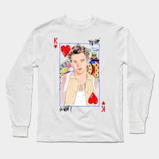 My King Is Harry - Original Artwork Long Sleeve T-Shirt